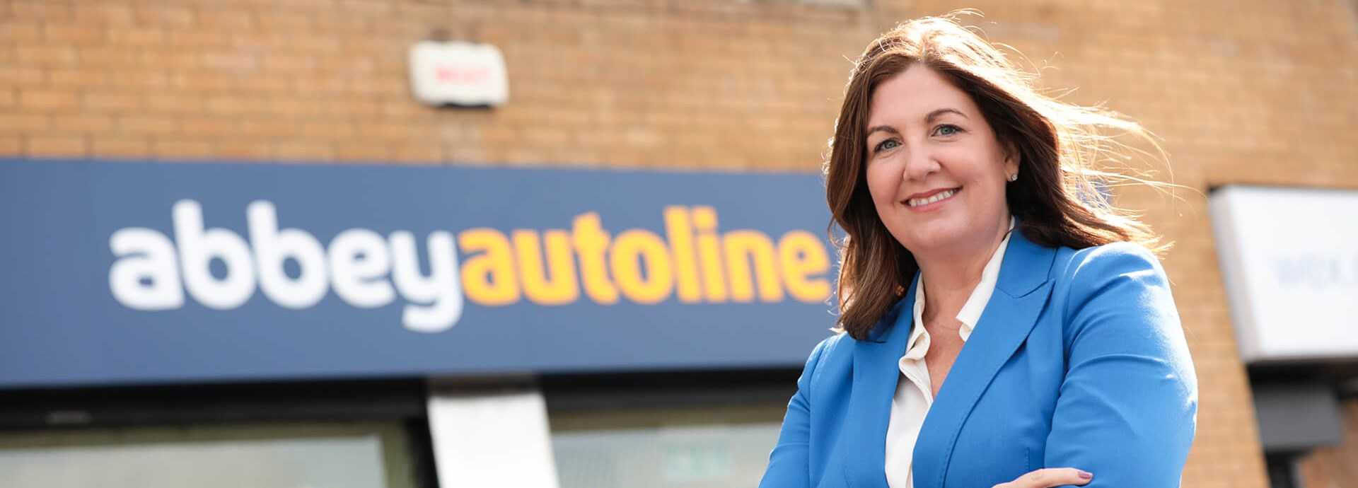 Julie Gibbons, Managing Director outside newly combined broking business, AbbeyAutoline