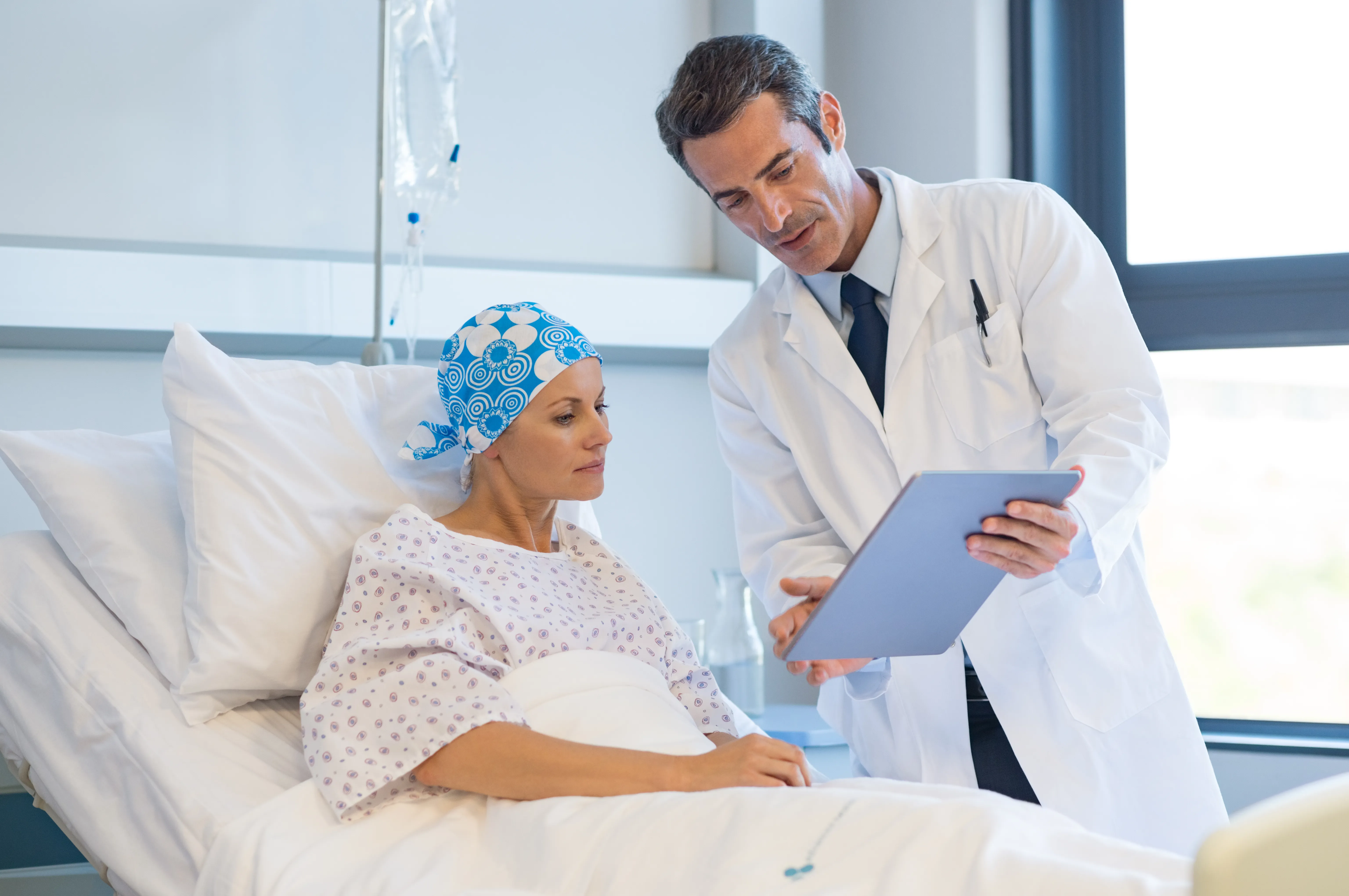 Doctor With Cancer Patient 2